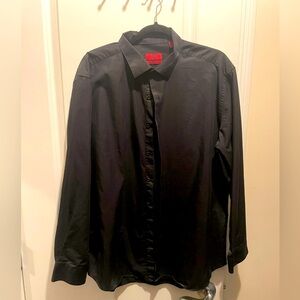 ALFANI men’s black button down